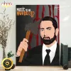 000000.c Eminem Music To Be Murdered Hiphop 90s Canvas Painting IDF81326 Idea Fanatic