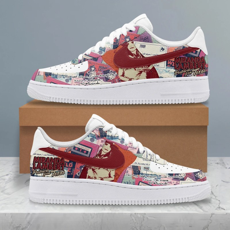 Miranda Lambert Premium AF1 Sneakers IFDDAF10111 Idea Fanatic