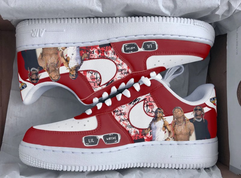 Lil Wayne Premium AF1 Sneakers IFDDAF10106 Idea Fanatic