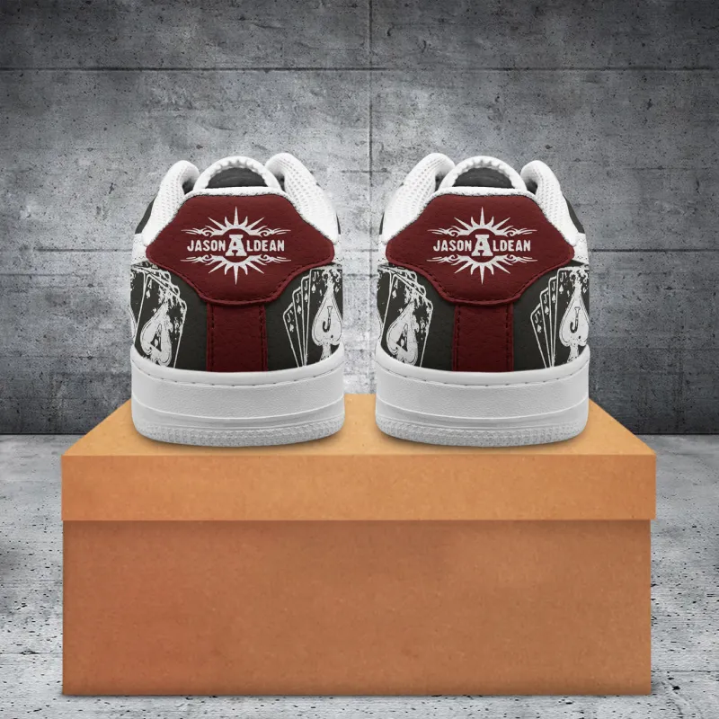 Jason Aldean Premium AF1 Sneakers IFDDAF10108 Idea Fanatic