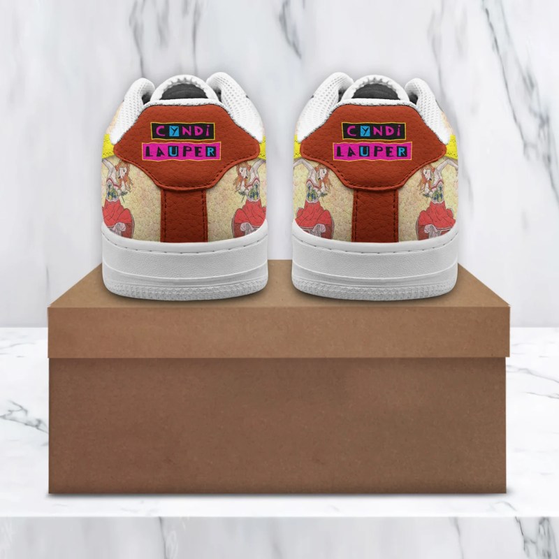 Cyndi Lauper Premium AF1 Sneakers IFDDAF10166 Idea Fanatic