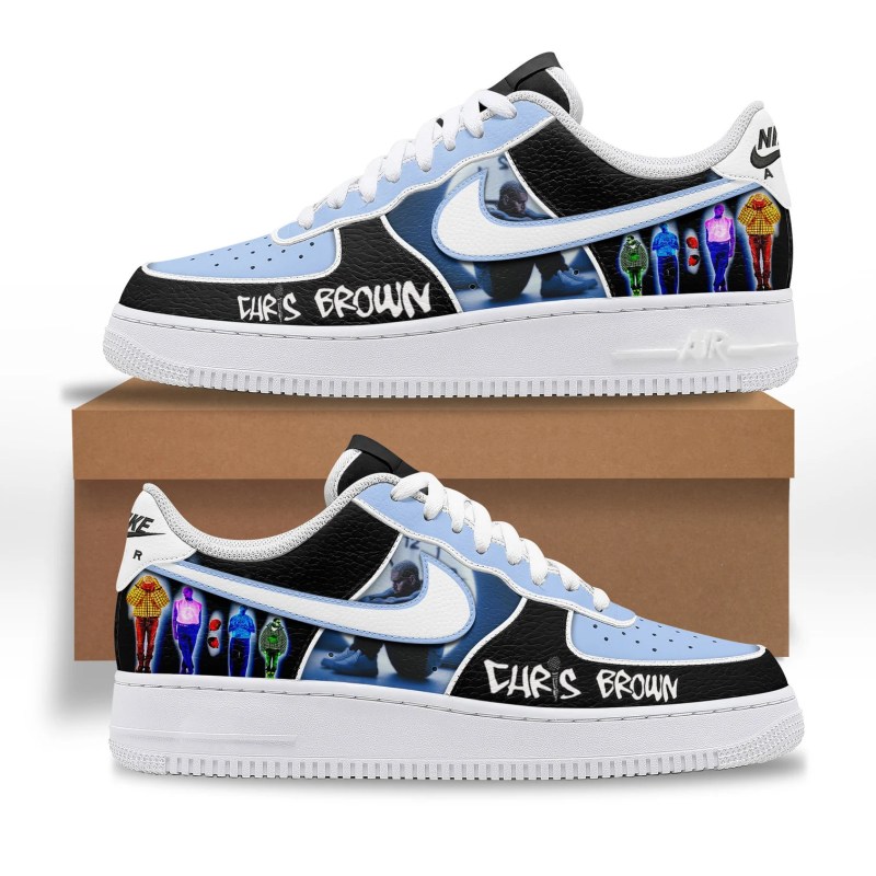 Chris Brown Premium AF1 Sneakers IFDDAF10104 Idea Fanatic