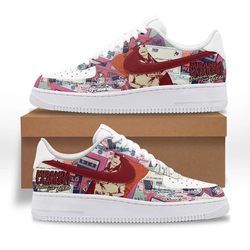 Miranda Lambert Premium AF1 Sneakers IFDDAF10111 Idea Fanatic