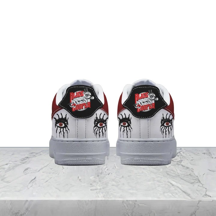 Alice Cooper Premium AF1 Sneakers IFDDAF10122 Idea Fanatic