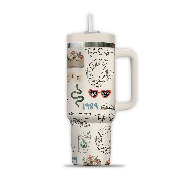 Taylor Swift Music Custom 40oz Stainless Steel Tumbler IFDD40OZ0107 Idea Fanatic