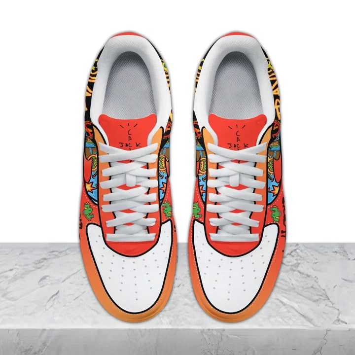 Travis Scott Premium AF1 Sneakers IFDDAF10120 Idea Fanatic