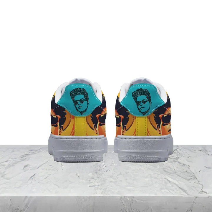 Bruno Mars Premium AF1 Sneakers IFDDAF10131 Idea Fanatic