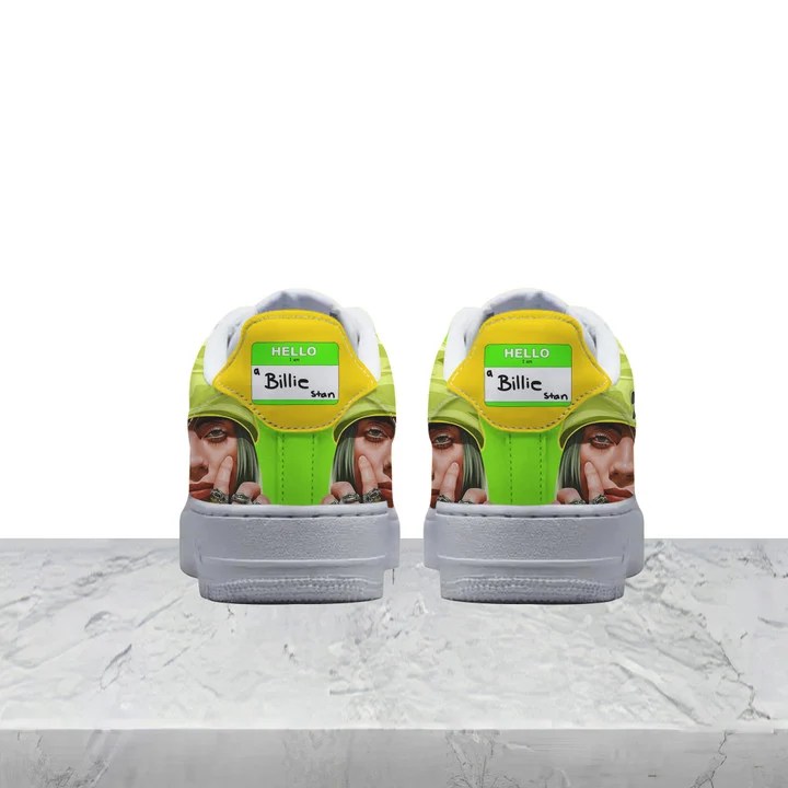 Billie Eilish Premium AF1 Sneakers IFDDAF10129 Idea Fanatic