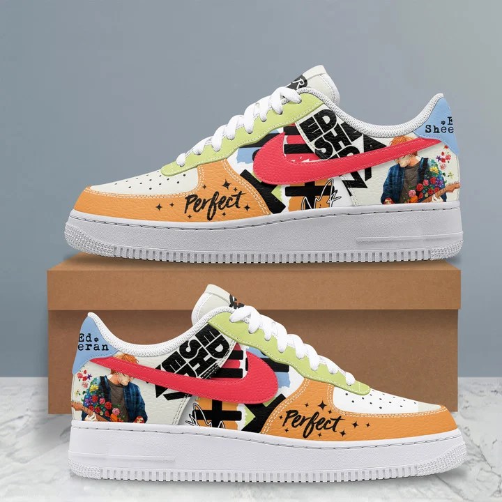 Ed Sheeran Premium AF1 Sneakers IFDDAF10128 Idea Fanatic