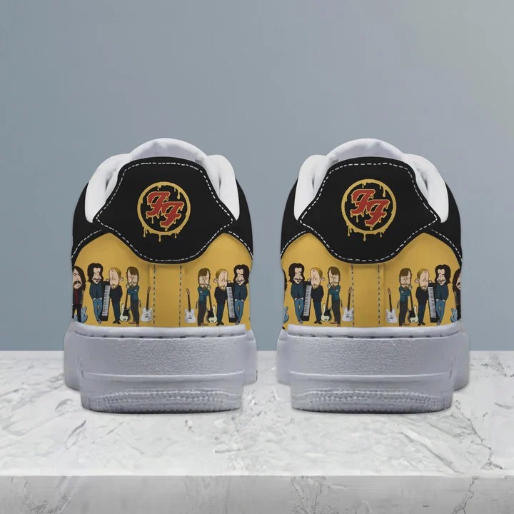 Foo Fighters Premium AF1 Sneakers IFDDAF10126 Idea Fanatic