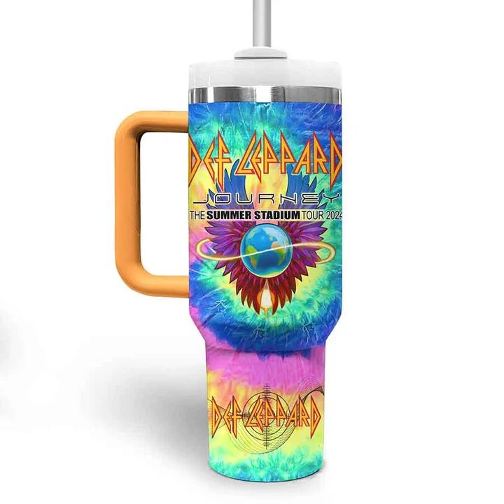 Def Leppard Music Custom 40oz Stainless Steel Tumbler IFDD40OZ0139 Idea Fanatic