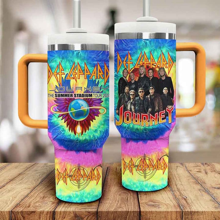 Def Leppard Music Custom 40oz Stainless Steel Tumbler IFDD40OZ0139 Idea Fanatic