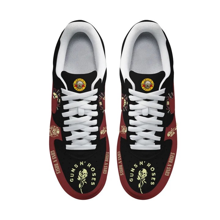 Guns N' Roses Premium AF1 Sneakers IFDDAF10123 Idea Fanatic