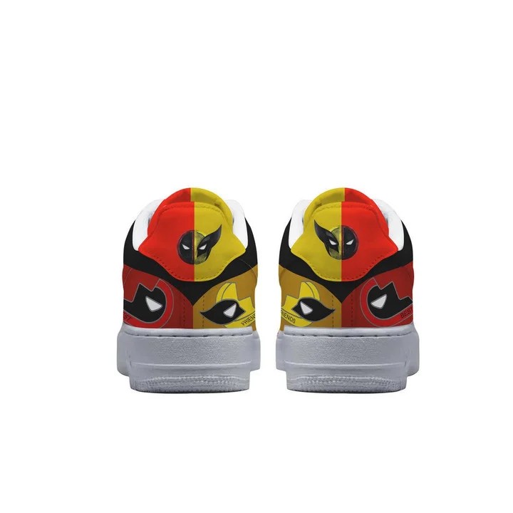 Deadpool Premium AF1 Sneakers IFDDAF10143 Idea Fanatic