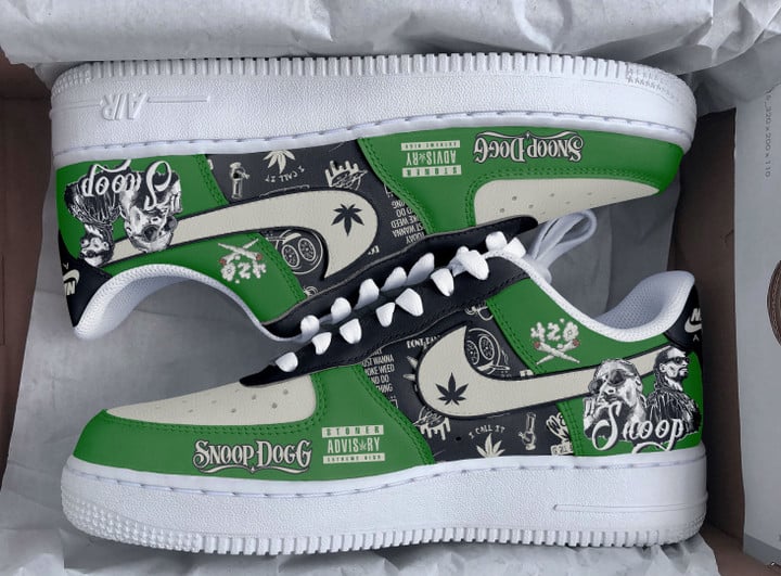 Snoop Dogg Premium AF1 Sneakers IFDDAF10149 Idea Fanatic