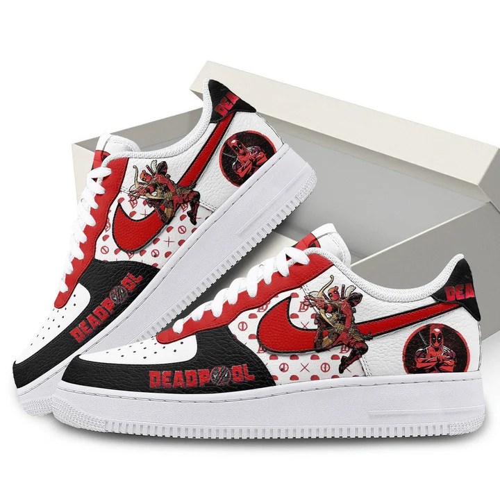 Deadpool Premium AF1 Sneakers IFDDAF10144 Idea Fanatic