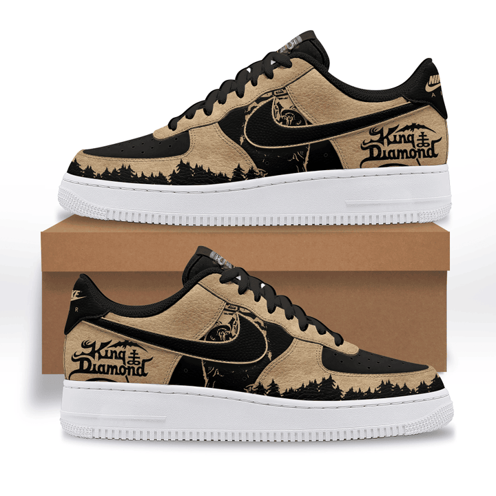 King Diamond Premium AF1 Sneakers IFDDAF10137 Idea Fanatic