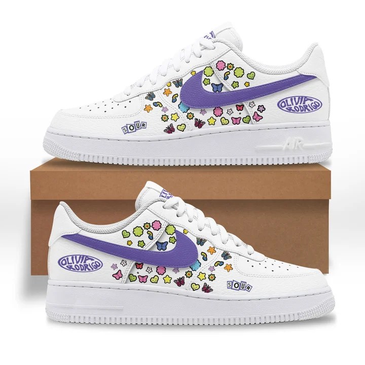 Olivia Rodrigo Premium AF1 Sneakers IFDDAF10173 Idea Fanatic