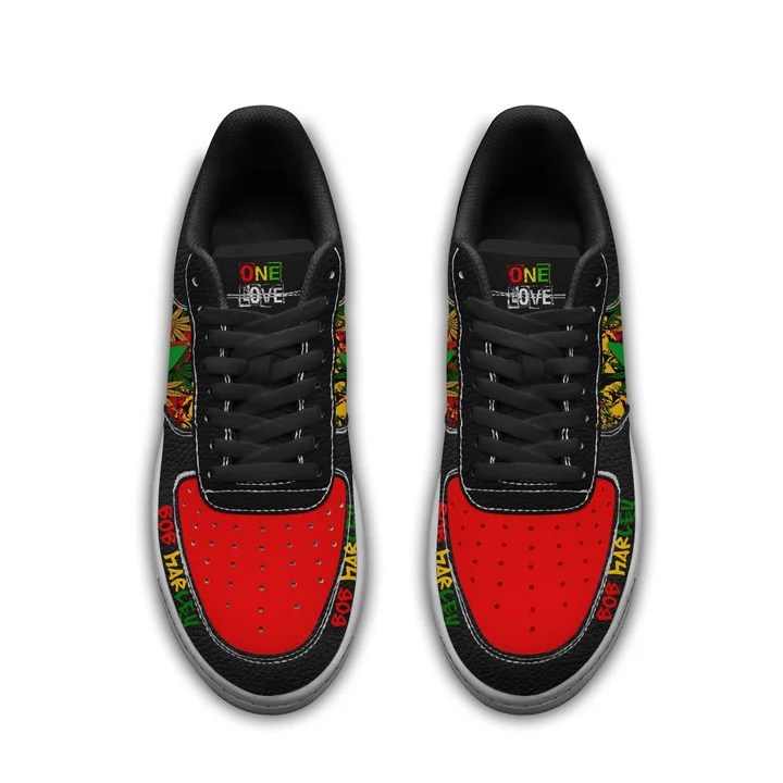 Bob Marley Premium AF1 Sneakers IFDDAF10170 Idea Fanatic