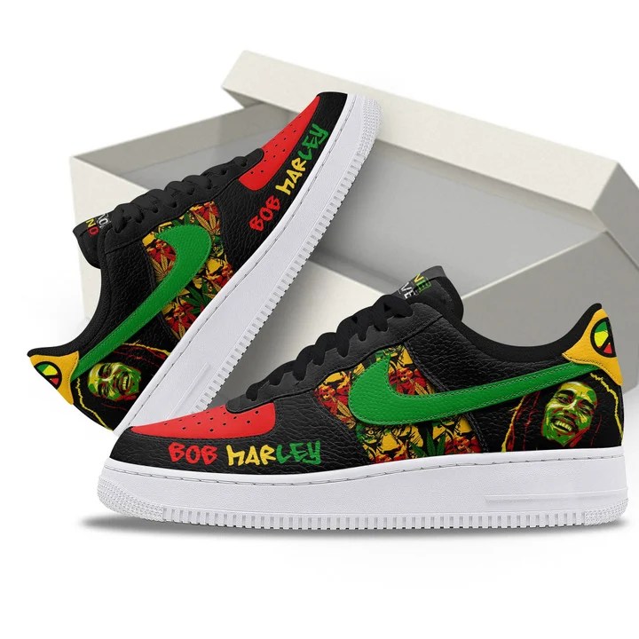 Bob Marley Premium AF1 Sneakers IFDDAF10170 Idea Fanatic