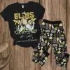 Elvis Presley All-Over Print Pajamas Na EPR040524L141 Idea Fanatic