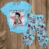 Elvis Presley All-Over Print Pajamas Na EPR040524L137 Idea Fanatic