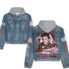 Elvis Presley Hooded Denim Jacket Tl Idea Fanatic