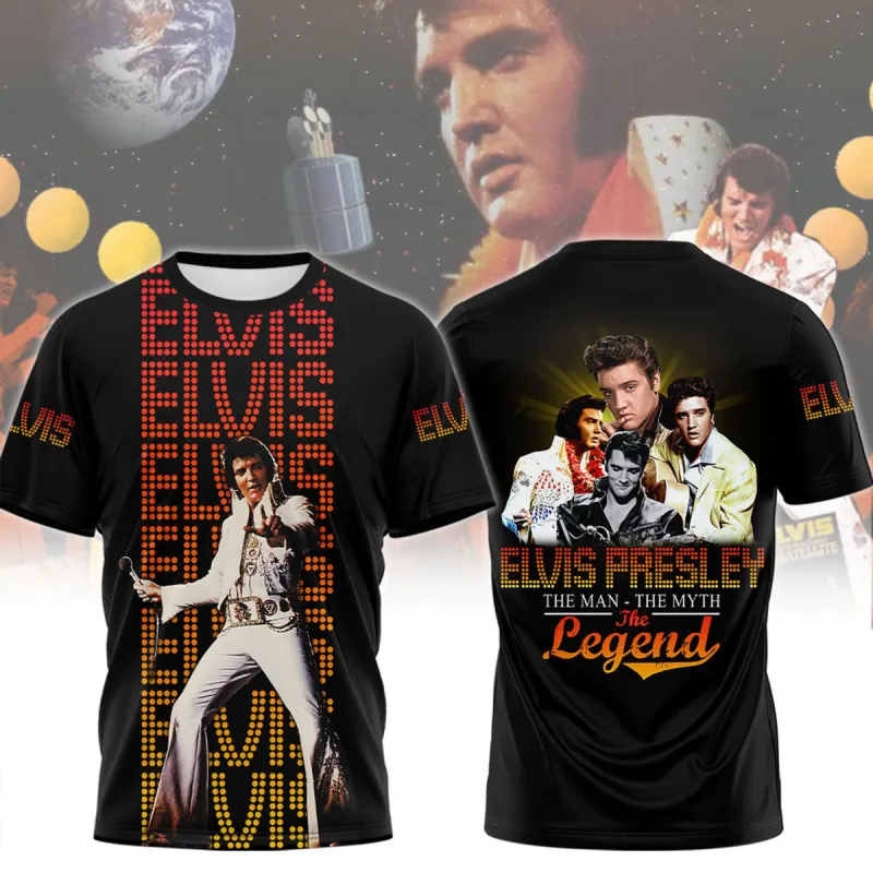 1 1 1 Elvis Presley Shirt EP22012024M1VKH Idea Fanatic