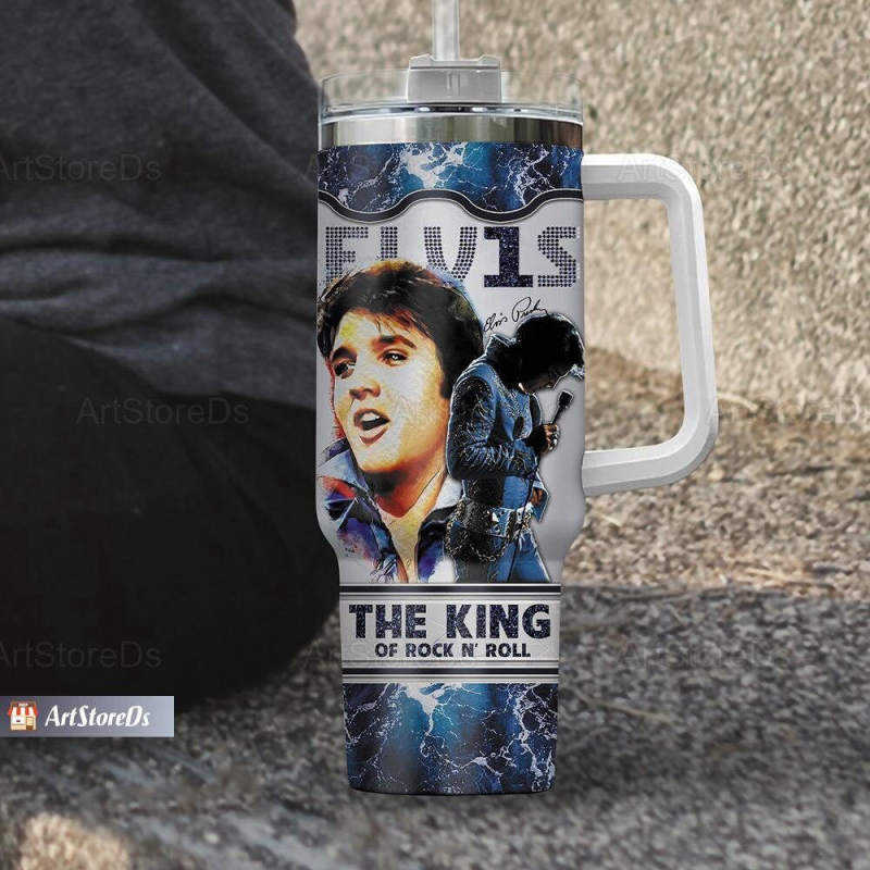 1705826771 8k9fn7 Elvis Presley Tumbler 40oz Stainless King Tumbler IDF183061 Idea Fanatic