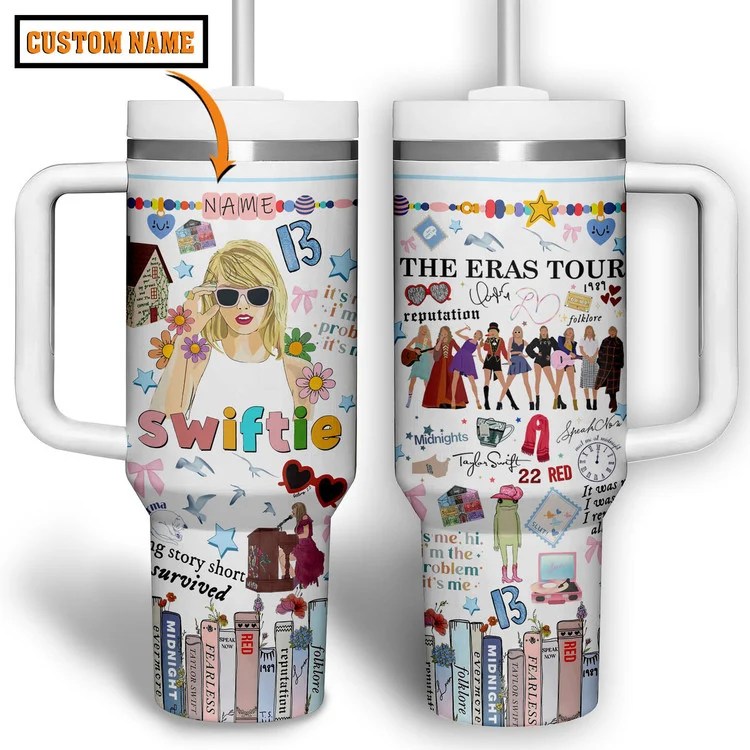 1711707569791 Taylor Swift Music Custom 40oz Stainless Steel Tumbler IFDD40OZ0111 Idea Fanatic