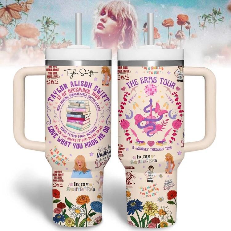 1714731502392 Taylor Swift Music Custom 40oz Stainless Steel Tumbler IFDD40OZ0113 Idea Fanatic