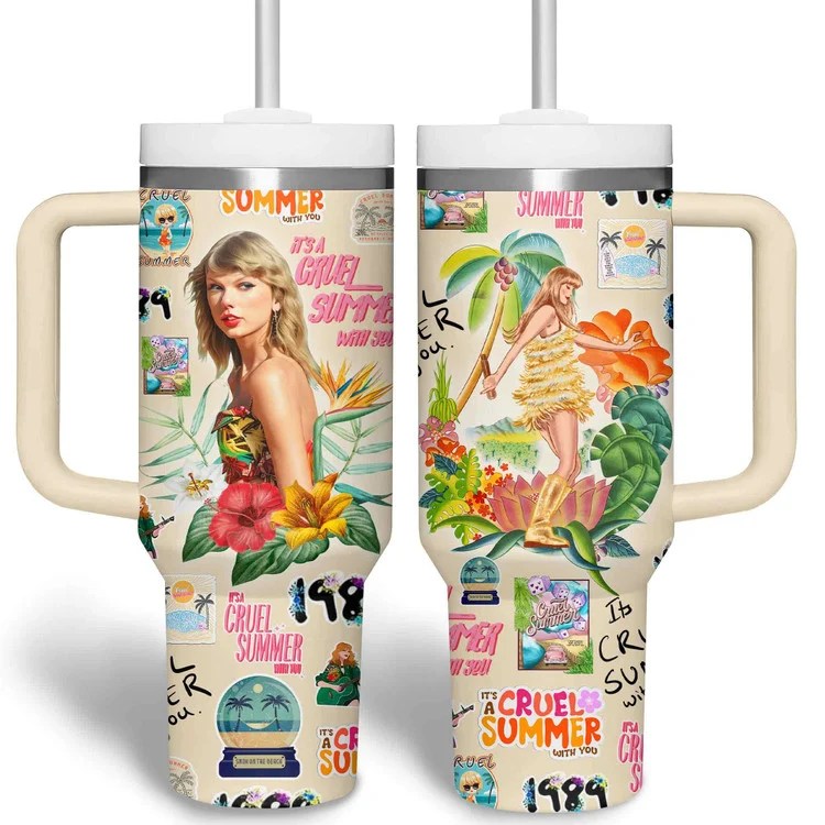 1716374528682 Taylor Swift Music Custom 40oz Stainless Steel Tumbler IFDD40OZ0112 Idea Fanatic