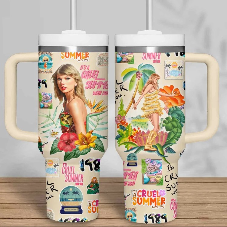 1716374528692 Taylor Swift Music Custom 40oz Stainless Steel Tumbler IFDD40OZ0112 Idea Fanatic