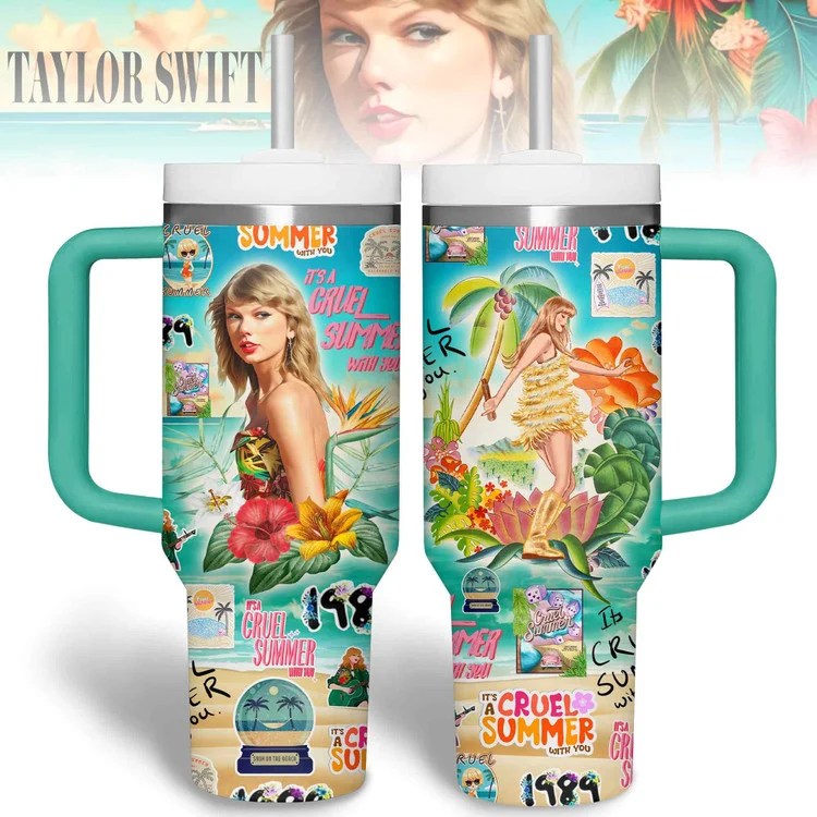 1716374528702 Taylor Swift Music Custom 40oz Stainless Steel Tumbler IFDD40OZ0112 Idea Fanatic