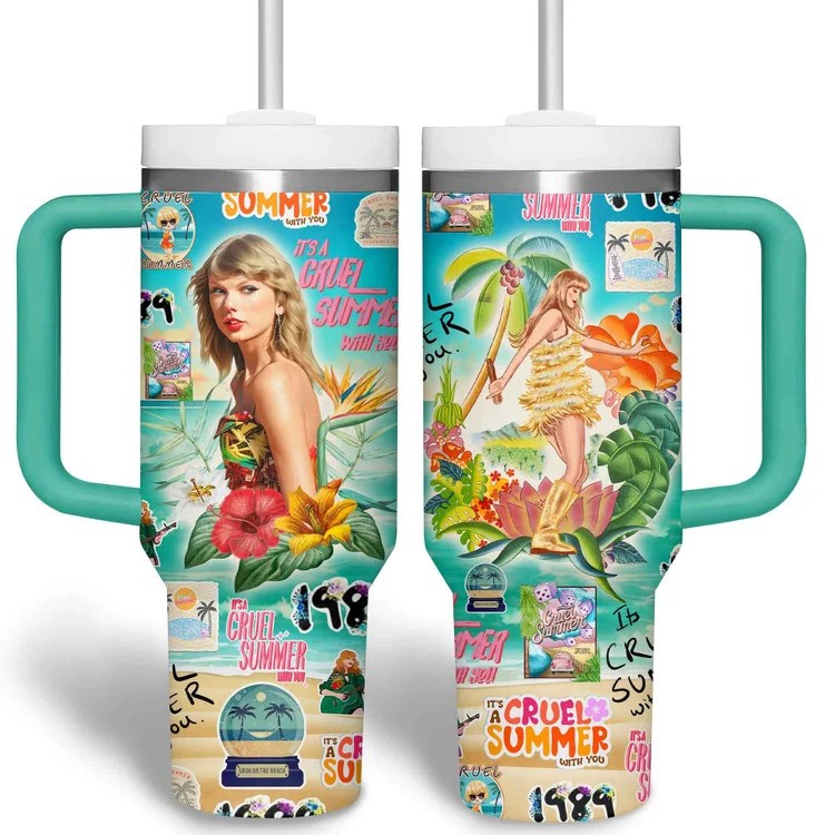 1716374528713 Taylor Swift Music Custom 40oz Stainless Steel Tumbler IFDD40OZ0112 Idea Fanatic