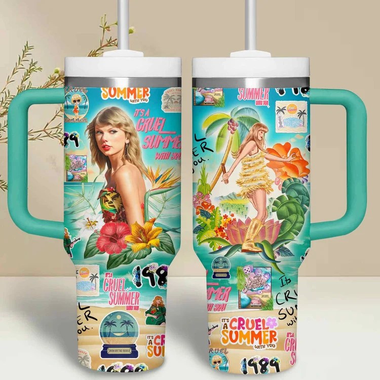 1716374530748 Taylor Swift Music Custom 40oz Stainless Steel Tumbler IFDD40OZ0112 Idea Fanatic