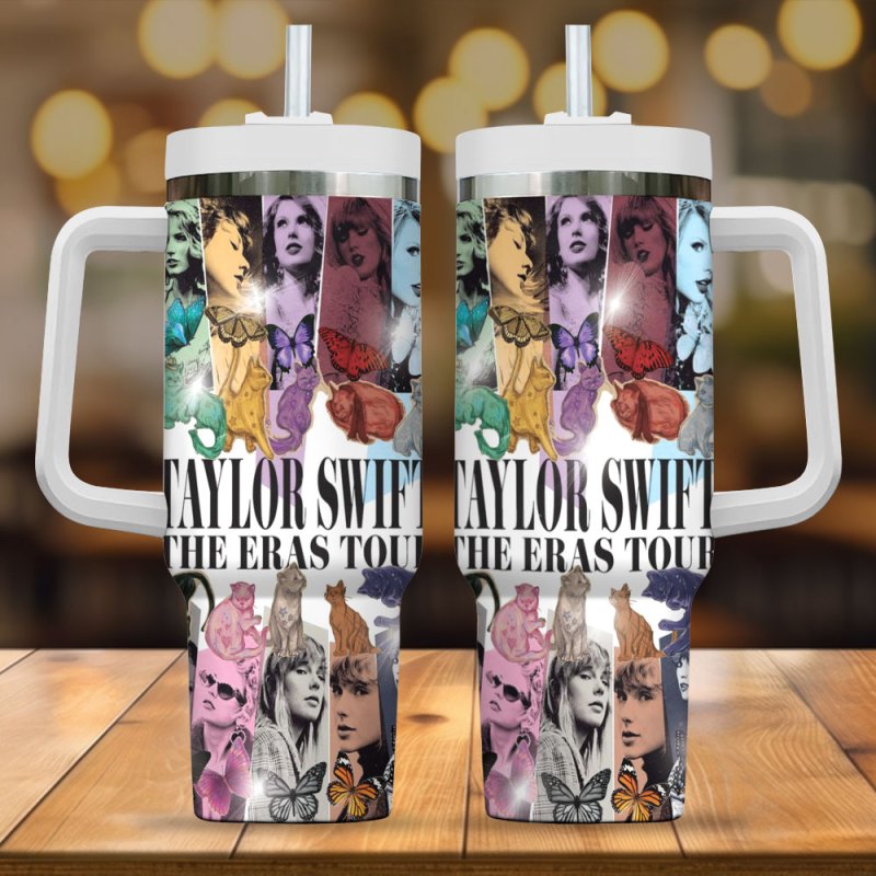 1ANHNV3392 Stanley Tumbler Taylor Swift 01 Taylor Swift Personalized 40oz Stanley Tumbler IFDD40OZ0179 Idea Fanatic