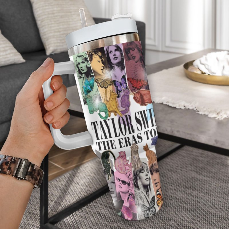 1ANHNV3392 Stanley Tumbler Taylor Swift 02 Taylor Swift Personalized 40oz Stanley Tumbler IFDD40OZ0179 Idea Fanatic