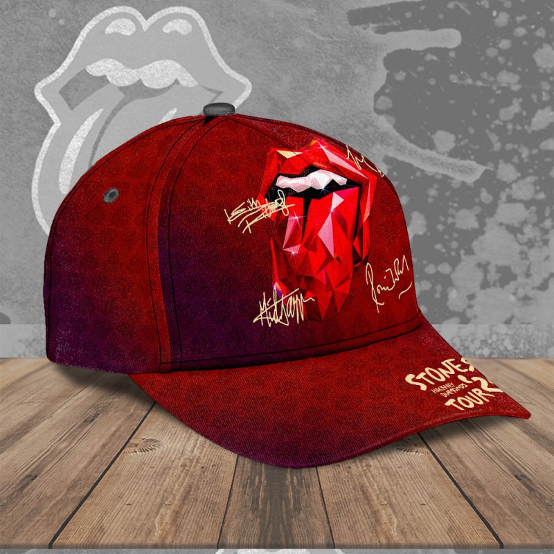 2 The Rolling Stones Classic Cap MAITM6651 The Rolling Stones Personalized Classic Cap IFDDCAP0011 Idea Fanatic