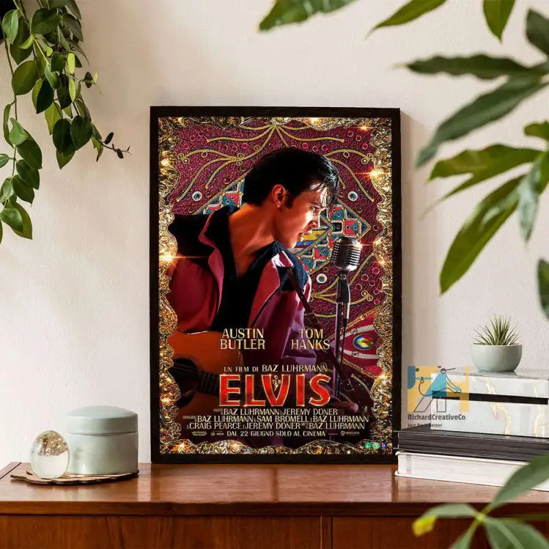 2023 elvis movie poster elvis presley austin butler tom parker poster gift for fans 2 Elvis Presley Austin Butler Tom Parker Poster IDF169298 Idea Fanatic