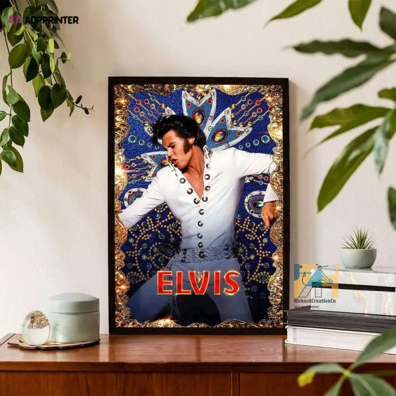 2023 elvis movie poster elvis presley austin butler tom parker poster gift for fans Elvis Presley Austin Butler Tom Parker Poster IDF169298 Idea Fanatic