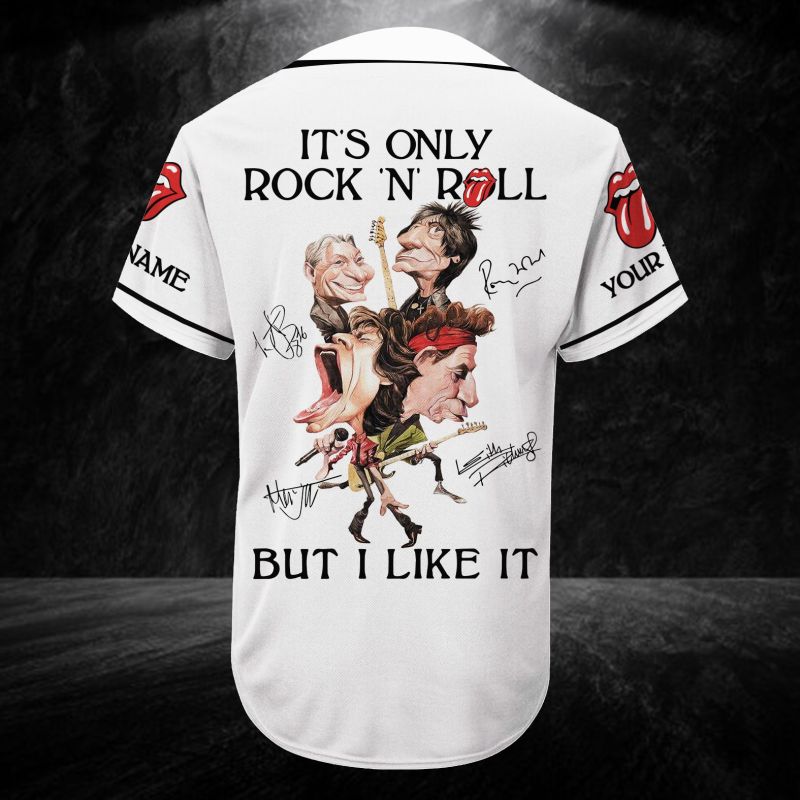 20e0117345d4765a7180297d27659e3b Rock N Roll The Rolling Stones Baseball Tee Jersey Shirt IDF54143 Idea Fanatic