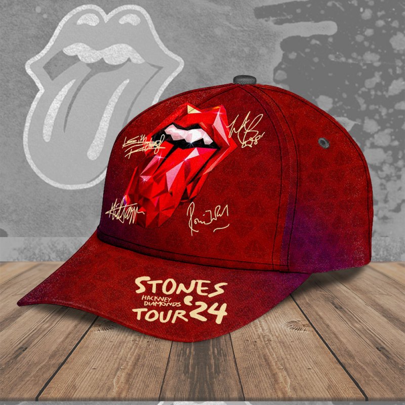 3 The Rolling Stones Classic Cap MAITM6651 The Rolling Stones Personalized Classic Cap IFDDCAP0011 Idea Fanatic