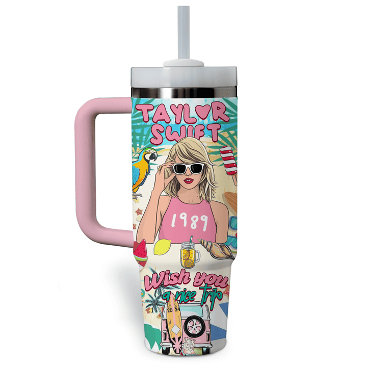 Taylor Swift Music Custom 40oz Stainless Steel Tumbler IFDD40OZ0104 Idea Fanatic