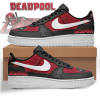 Deadpool Premium AF1 Sneakers IFDDAF10142 Idea Fanatic