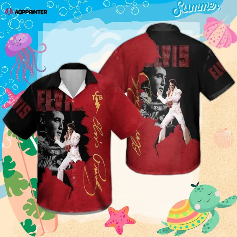 3d elvis presley unisex hawaiian shirt elvis presley summer hawaiian 3D Elvis Presley Unisex Hawaiian Shirt IDF98278 Idea Fanatic