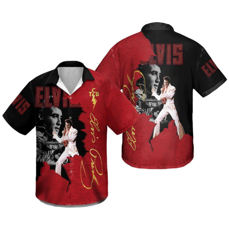 3d elvis presley unisex hawaiian shirt hot summer red 01 1 3D Elvis Presley Unisex Hawaiian Shirt Hot Summer Red IDF79195 Idea Fanatic