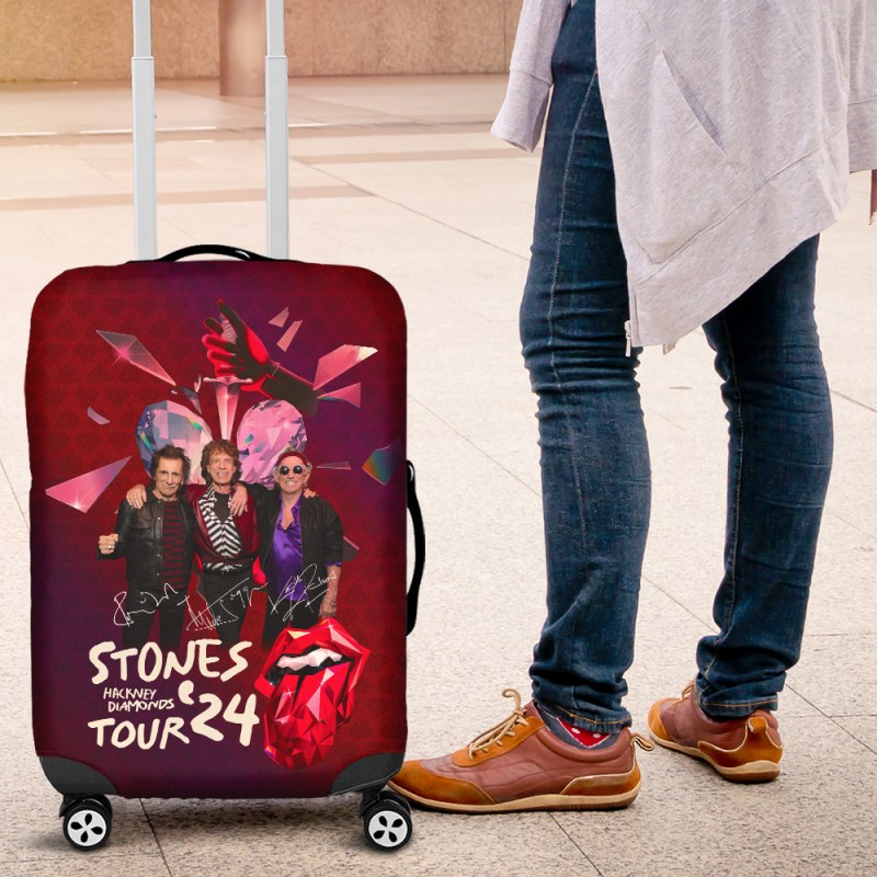 4 Rolling Stones Lugguage Cover MAITM5021 The Rolling Stones New Printed Luggage Cover IFDDLC0001 Idea Fanatic