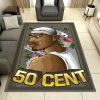 50 Cent Gunshots RugHip Hop Rug 50 Cent Gunshots Rug,Hip Hop Rug IFDDRRUG0001 Idea Fanatic