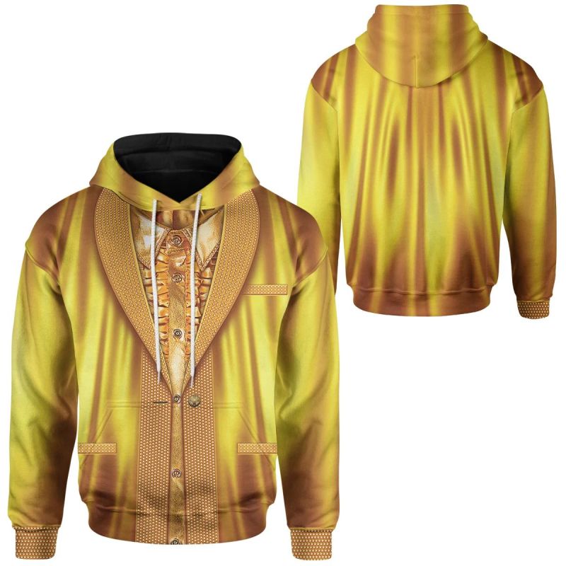 5708ec32efb82b1490a05b26ad0dfe8b Alohazing 3D Singer Elvis Presley Gold Lame Suit Custom Hoodie IDF78598 Idea Fanatic